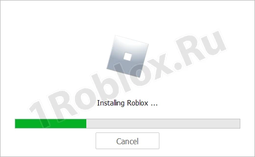 Roblox Installation Progress