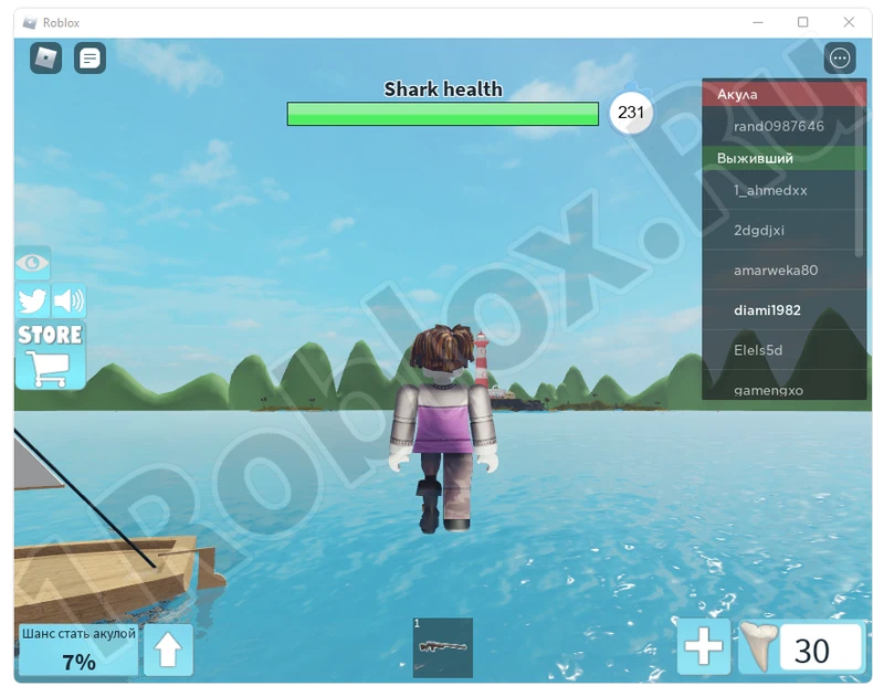 Flying Mode in Roblox