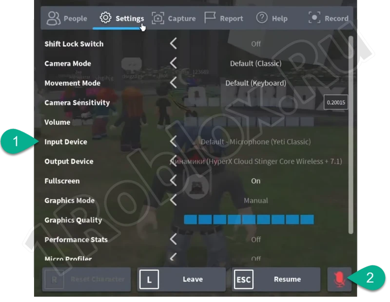 Enabling Microphone in Roblox Game