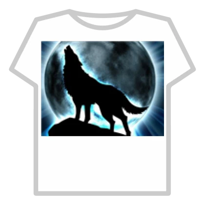 Wolf and Moon