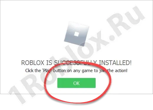 Completing Roblox Installation on PC