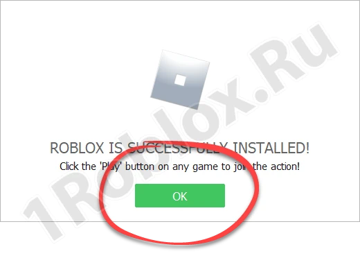 Completing the Roblox Installation