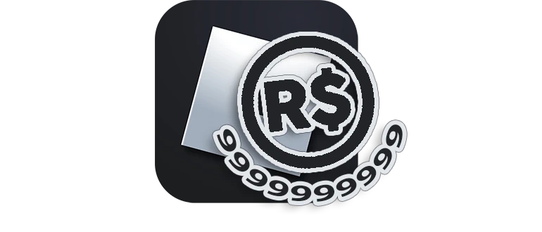 Roblox hack icon for 9999999999 Robux