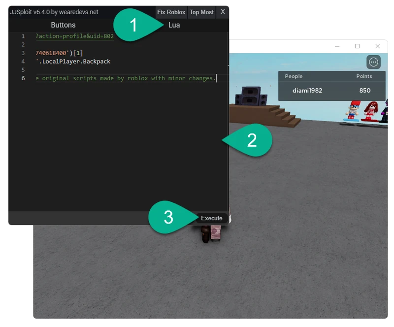 Adding the BoomBox script to Roblox